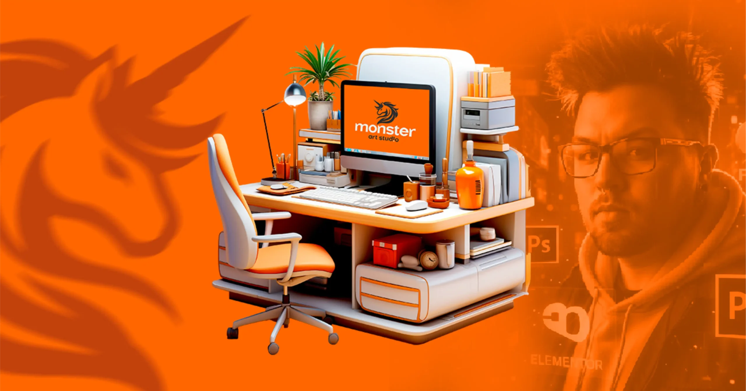 Monster Art Studio - A sua solução para mídias digitais e impressas!